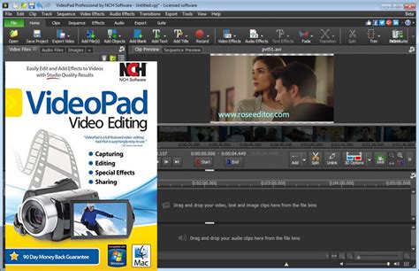 Completely access of the moveable Nch Videopad Video Editor 7.